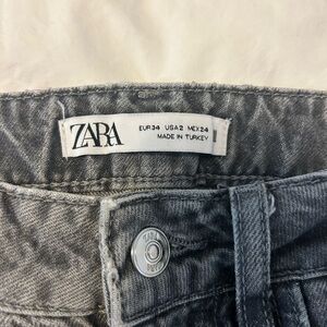 Zara Charcoal Denim Pants